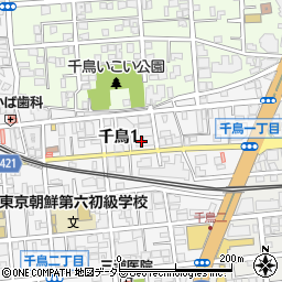 セコム株式会社　東京本部久が原営業所周辺の地図