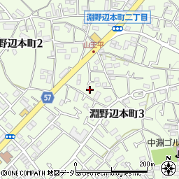 神奈川県相模原市中央区淵野辺本町3丁目24-31周辺の地図