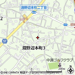 神奈川県相模原市中央区淵野辺本町3丁目25-7周辺の地図