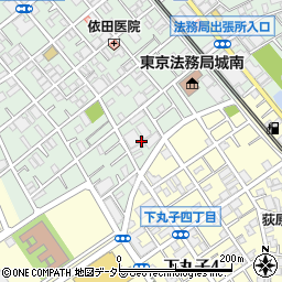 東京都大田区鵜の木2丁目29周辺の地図
