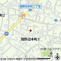 神奈川県相模原市中央区淵野辺本町3丁目25周辺の地図