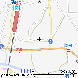岐阜県中津川市坂下907周辺の地図