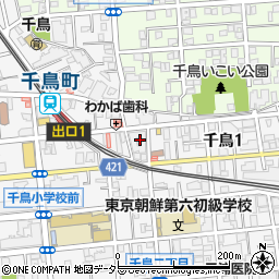 マツダ電気株式会社　千鳥店周辺の地図