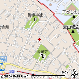 神奈川県相模原市緑区下九沢675周辺の地図