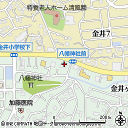 東京都町田市金井ヶ丘2丁目2-21周辺の地図