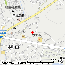 東京都町田市本町田3168周辺の地図