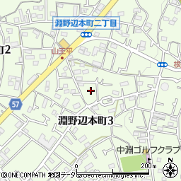 神奈川県相模原市中央区淵野辺本町3丁目25-13周辺の地図