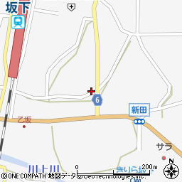 岐阜県中津川市坂下905-1周辺の地図