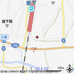 岐阜県中津川市坂下916周辺の地図