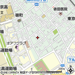 東京都大田区鵜の木2丁目46周辺の地図