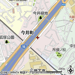 千葉県千葉市中央区今井町周辺の地図