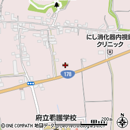 ローソン与謝野町男山店周辺の地図