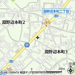 神奈川県相模原市中央区淵野辺本町3丁目24-2周辺の地図