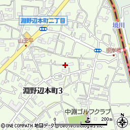 神奈川県相模原市中央区淵野辺本町3丁目27-24周辺の地図