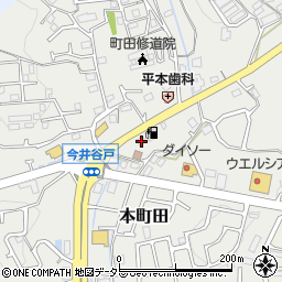 東京都町田市本町田3221周辺の地図