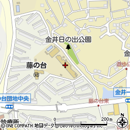 町田市　藤の台ポケット組学童保育クラブ周辺の地図
