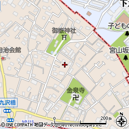 神奈川県相模原市緑区下九沢668周辺の地図