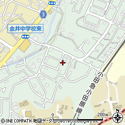 東京都町田市金井ヶ丘2丁目47-18周辺の地図