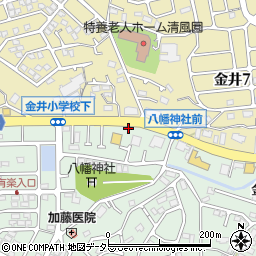 東京都町田市金井ヶ丘2丁目2-9周辺の地図