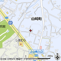 東京都町田市山崎町1717周辺の地図