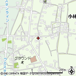 増穂小林郵便局周辺の地図