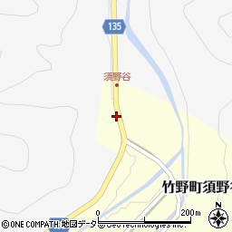 兵庫県豊岡市竹野町須野谷50周辺の地図