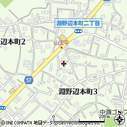 神奈川県相模原市中央区淵野辺本町3丁目24-17周辺の地図