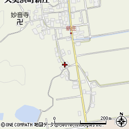 京都府京丹後市久美浜町新庄1021周辺の地図