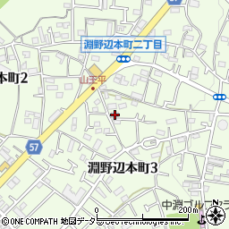 神奈川県相模原市中央区淵野辺本町3丁目27-39周辺の地図