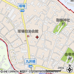 神奈川県相模原市緑区下九沢1321-2周辺の地図