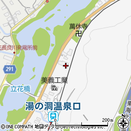 岐阜県美濃市保木脇391-1周辺の地図