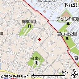 神奈川県相模原市緑区下九沢716-3周辺の地図