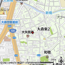 美鈴荘周辺の地図