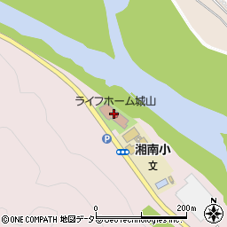 城山楽寿会ライフホーム城周辺の地図