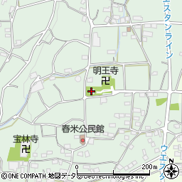 熊野神社周辺の地図