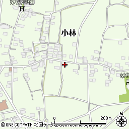 山梨県南巨摩郡富士川町小林1843周辺の地図