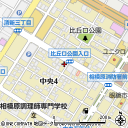 歯科川崎医院中央周辺の地図