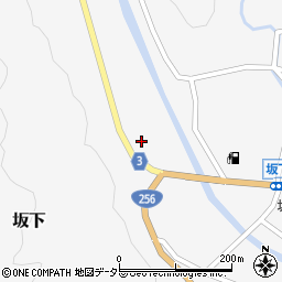 岐阜県中津川市坂下2514周辺の地図