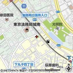 あけぼの児童公園トイレ周辺の地図