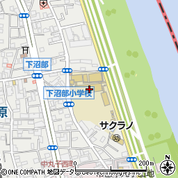 川崎市立下沼部小学校周辺の地図