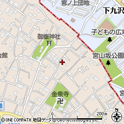 神奈川県相模原市緑区下九沢716-2周辺の地図