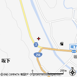 岐阜県中津川市坂下2509周辺の地図