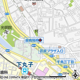 東京都大田区千鳥3丁目3-31周辺の地図
