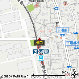 ドトールコーヒーショップ 向河原店周辺の地図