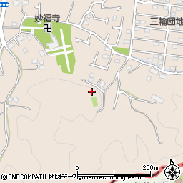 東京都町田市三輪町858周辺の地図