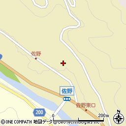 岐阜県山県市佐野131周辺の地図