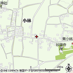 山梨県南巨摩郡富士川町小林1335周辺の地図