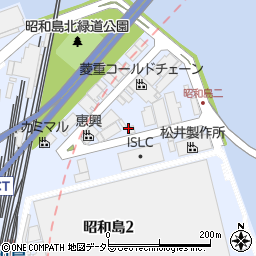 株式会社西巻鉄工所　本社羽田工場周辺の地図