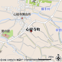 山梨県甲府市心経寺町884周辺の地図