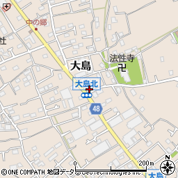 神奈川県相模原市緑区大島3131-1周辺の地図